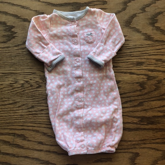 Carter’s Newborn Baby Girl’s Nightgowns - 5 Piece Bundle - Picture 9 of 12